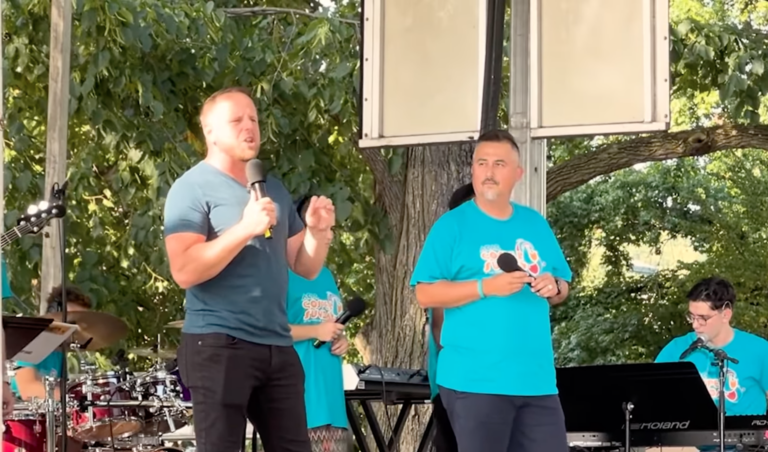 Matt Geppert Opens Prayer and Worship at Allegheny Commons Park SEAPC